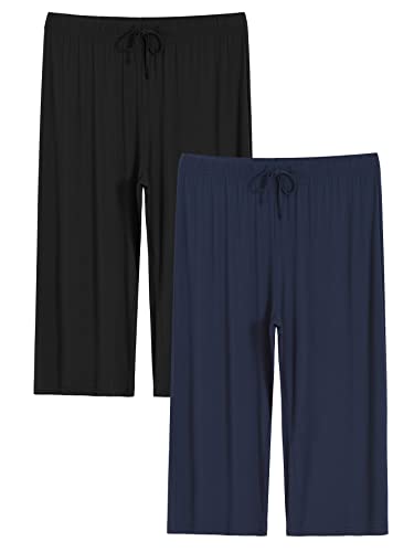 Image of Latuza Women's Plus Size Capri Pajama Pants Wide Leg