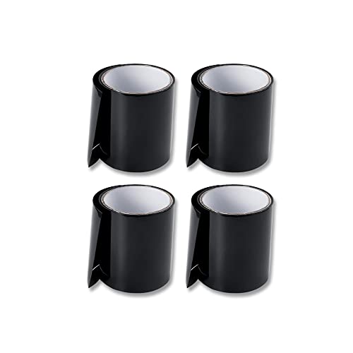Image of House5 Waterproof Patch & Seal Tape 4 Inch x 5 Feet - Black (Pack of 4)