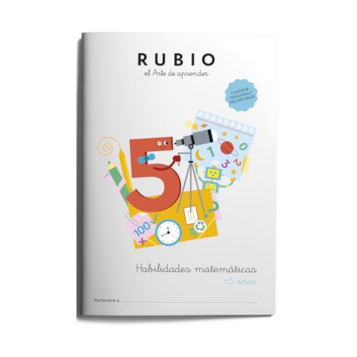 Habilidades matemáticas Rubio 5 años | Actividades de situaciones de la vida diaria, e incluyen descargables, juegos y recursos artísticos, gráficos y ... Matemáticas para Educación Infantil RUBIO)