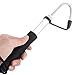 YUANJS Fishing Gripper Gaff,Retractable Fishing Gaff Stainless Steel Sharp Hook Fishing Gear Hook Tackle with Soft Handle