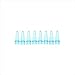 Bio Plas 5010-4 .2 ml Thin Wall Micro Tube - 8 Tubes Strip - 125 pk - Blue