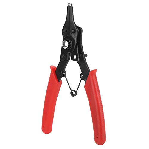 Oumefar Snap Ring Pliers Multifunctional 4 In 1 2Pcs Circlip Pliers Sturdy 0.4-0.6In Range For Automobiles With 6Pcs Pliers Head #TOP2
