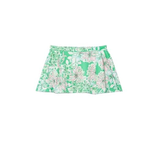 Lilly Pulitzer Kids Womens Mini Bacio Skort UPF 50+ (Toddler/Little Kids/Big Kids) White LG (8-10 Big Kid) One Size