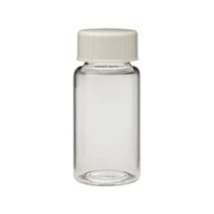 Wheaton Borosilikatglas Szintillations-Fläschchen mit Kappe, 24mm Hals Durchmesser, 61mm Höhe, 20mL Kapazität, 100 Stück