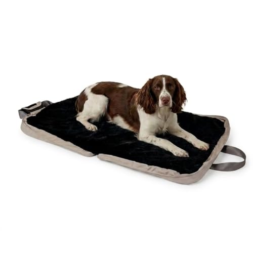 4 Cats & Dogs Gus Travel Bed – Portable Foldable Dog Bed & Pet Cushion Mat with…