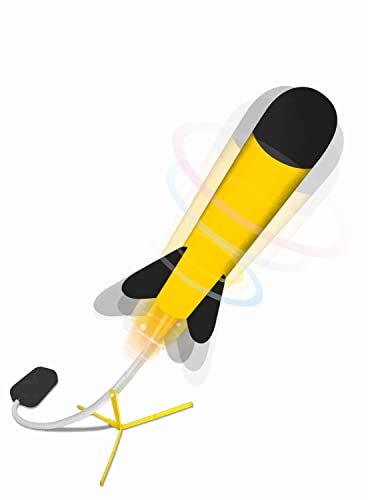 Paul Günther 1556 - Air Rocket² Raketen Spiel mit Startpumpe und 3 Schaumstoffraketen für Kinder ab 4 Jahren, Spaß am Strand, im Garten oder im Park, NEU