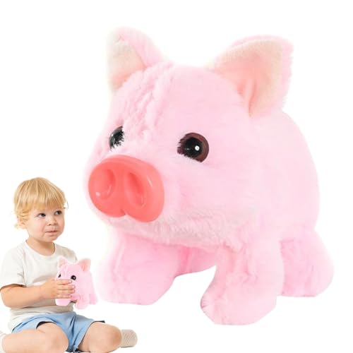 Genérico Peluches Eléctricos, Peluche Interactivo con Diseño Robótico, Robot con Control de Voz Inteligente para Niños, Niñas, Bebés y Adultos en Pascua