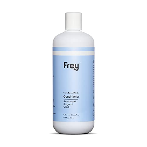 FREY Argan Oil Hair Conditioner - Natural Conditioner Made with Argan Oil, Sunflower Oil, Sacha Indi Oil, Aloe Vera, and Macadamia Oil (16 Ounce Bottle)