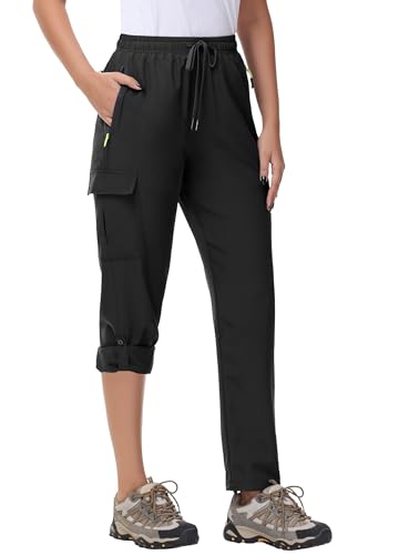 MIVEI Women's Hiking Cargo Pants Quick Dry...