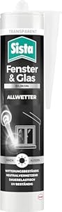 Sista Fenster & Glas Silikon, 1x280ml