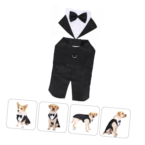 Traje Formal Esmoquin para Perro con Corbata XL miniatura 6