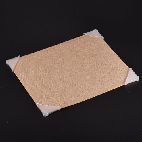 Image of uxcell 10Pcs Plastic Corner Protectors 10x95mm Triangle Shape Glass Corner Guards Cushion for Corner Protection of Glass, Mirror, Tile, White