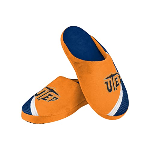 Image of FOCO Men's NCAA 2022 Big Logo Color Edge Slipper | Casual Slippers