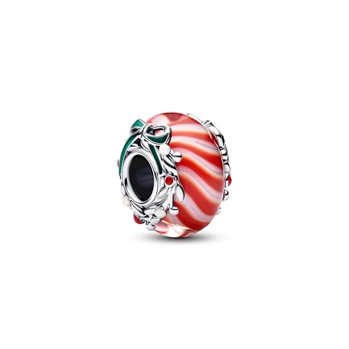 PANDORA Zuckerstange Murano-Glas Charm 794252C01 Charm Anhänger