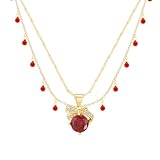NHTISGRUE Temperament Color Candy Collar Love Bead Cadena Joyería Personalizada Baño de Oro para Mujer