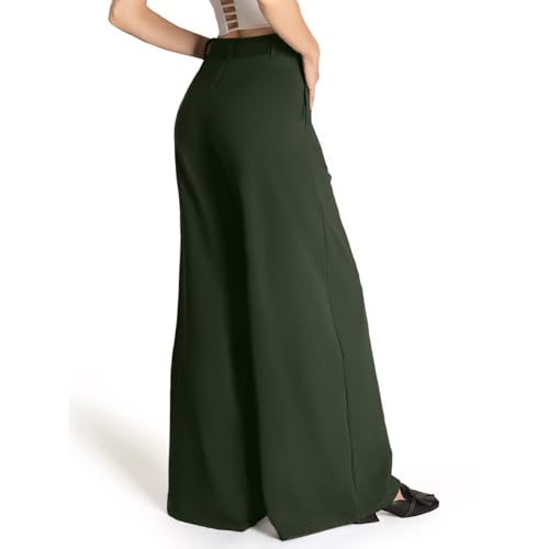 Wide Leg Pants for Women Dress Pant High Waisted Work Pants Trousers Business Casual Outfits 20252