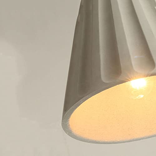 Luces colgantes de cemento E27 para crear un ambiente de bar en tu cocina 6