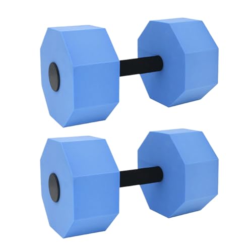 Las Pesas De Agua: Pesas Aeróbicas De Piscina Para El Ejercicio | Dumbbells De Ejercicio De La Piscina | Dumbbells De Ejercicio Acuático Deportivo | Equipo Aeróbico Con Barras De Ejercicio De Entrenam