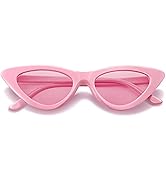 GFUIARA Vintage Cat Eye Sunglasses for Women Classic Retro Narrow Cateye Shades UV400 Protection ...