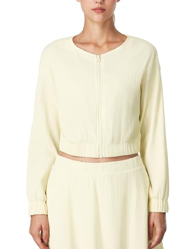 Veste de course à pied respirante pour femme icyzone avec manches longues et légères