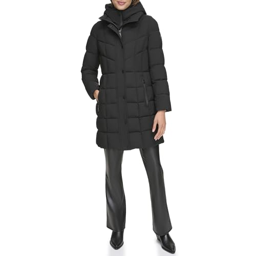 Manteau alternatif en duvet DKNY long style urbain pour femme active