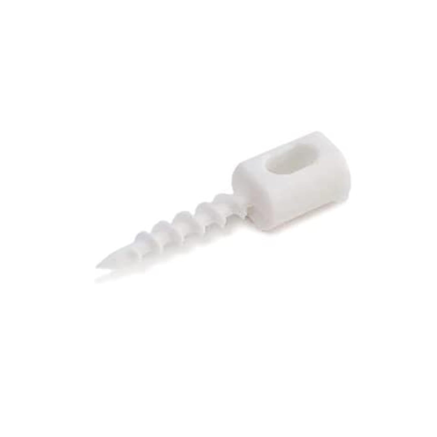Cfs Products White Plastic Twist-N-Hook Foam Board Hangers 12 Pack (White)