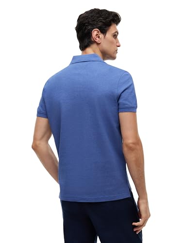Image of Tommy Hilfiger Men's Short Sleeve Polo Shirts in Regular Fit With Stretch and Organic Pique Cotton