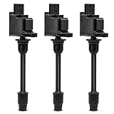 A-Premium Engine Ignition Coil Pack Compatible with Nissan Maxima & Infiniti I30, 2000 2001, 3.0L