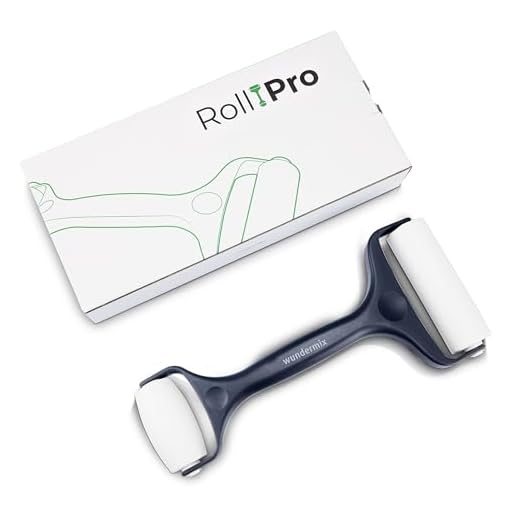 Wundermix - RollPro® Teigroller • Teigrolle mit 2 Walzen • Antihaft Nudelholz für müheloses Ausrollen von Teigen • Fondant Roller • Pizzaroller • Spülmaschinenfest • Backzubehör