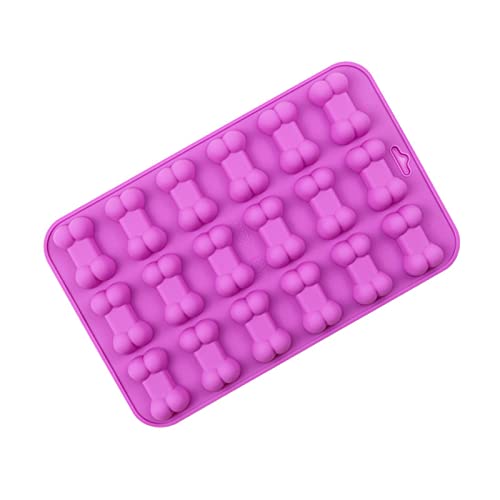 Stampo In Silicone Per Cubetti Di Ghiaccio A Forma Di Osso - 18 Cavità - Per Halloween, Caramelle, Cioccolato E Dolcetti Per Cani - Resistente Al Calore (-40°C A 230°C)