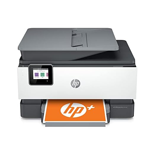 HP OfficeJet Pro 9018e Wireless Color All-in-One Printer with Bonus 6 Months Instant Ink with HP+ (1G5L5A), White