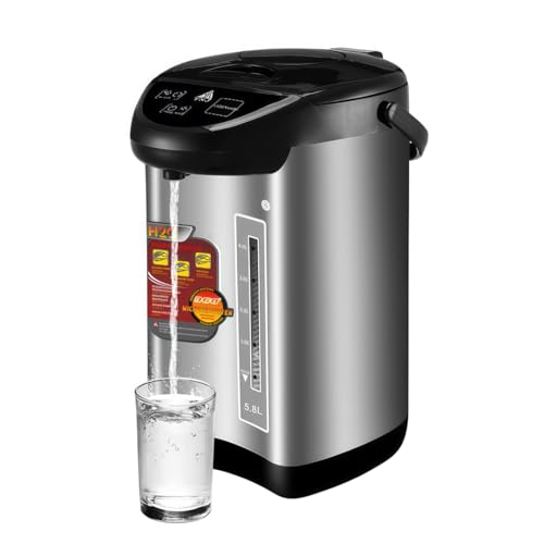 LPYROSE 5.8L dCPg e ȃGl }CR S݌v ߏxh~ T[X^bg@\ t 110V J[oG[V (ubN/Vo[/zCg) (ubN)