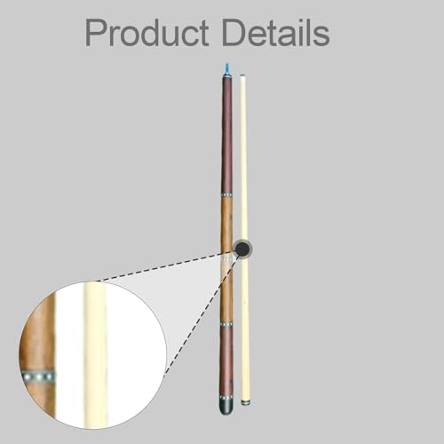 Taco de Billar de 145 cm en Madera con Punta de 11.8 mm miniatura 3