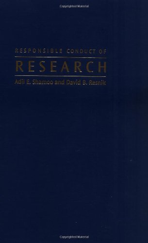 Responsible Conduct of Research