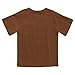 Carhartt Unisex-Kid's Short Sleeve Tool Pocket T-Shirt, Brown, 5