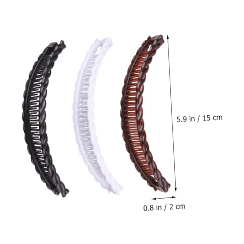 Pinces banane pour cheveux accessoires de coiffure dames styles capillaires