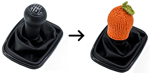 Uswire Fruit Style Crochet Shift Knob Cover (Orange) #TOP1