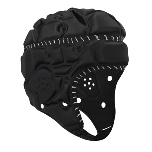 Topeter Padded Rugby Head Guard with Reflective Strips