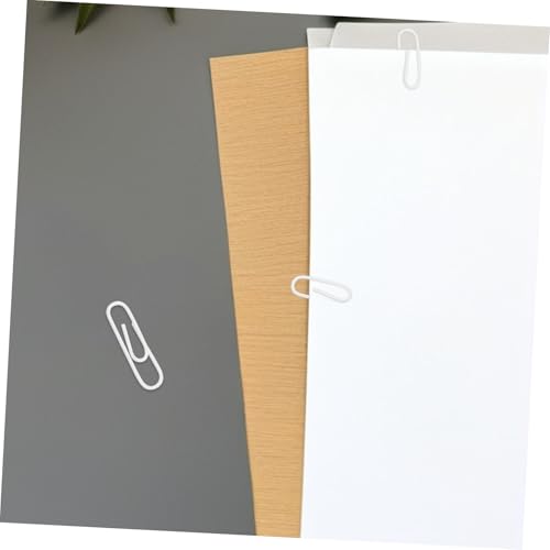 750 trombones de bureau en métal blanc VILLCASE pour tri de documents