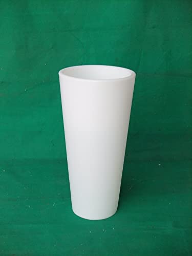 Cache-pot Kloris Gotico 90 blanc idéal pour vos arbustes et plantes - 4