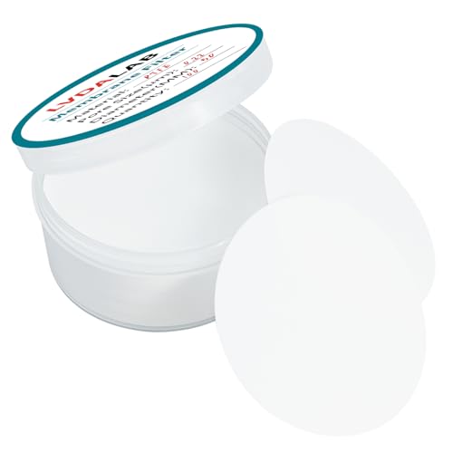 Image of PTFE Membrane Filter, Hydrophilic Membrane Disc Filters, 50 mm Diameter, 0.22m Pore Size,Pack of 100-Non Sterile