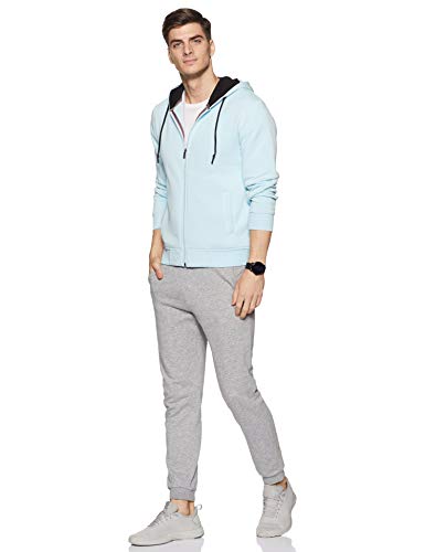 Image of Qube By Fort Collins Men Cotton Hooded Sweatshirt