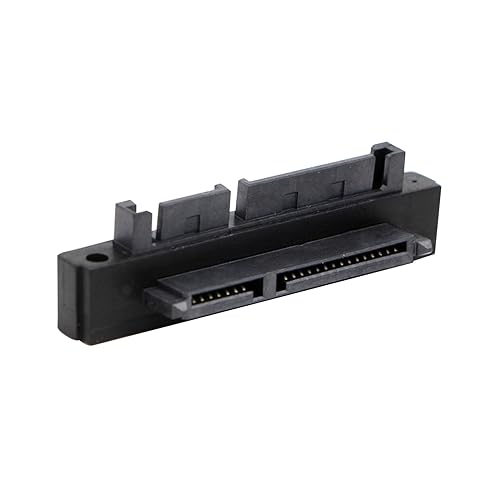 Adaptador MOOKEENONE SATA 22P Macho a SATA 22Hembra, ángulo 90° miniatura 4