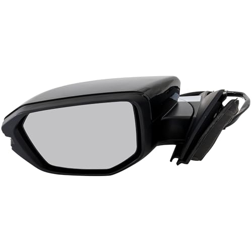 Kool Vue Driver Side Power Heated Mirror for Honda Civic 2016-2021 Without Signal Light Paintable