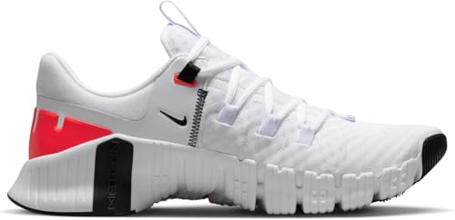 Nike Free Metcon 5 Men's Workout Shoes 'White Bright Crimson' (DV3949-100) - Size 142