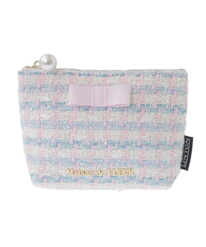 [メゾン ド フルール] ポーチ・巾着 LINTONツイードポーチ レディース オフホワイト