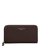  Liebeskind Berlin Damen Ever - Gigi Wallet Medium Geldbörse, Braun (Dark Brown), 2x10x19 cm