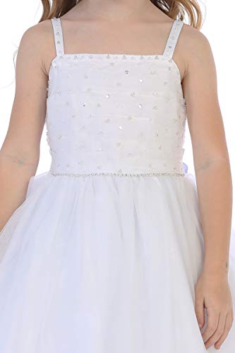 First Communion Dresses For Girls 7-16 Holy 1St Communion Dress White Vestidos De Primera Comunion Para Niñas Size 10 #TOP2