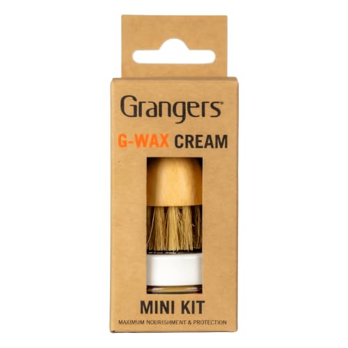 Grangers G-Wax Cream Mini Kit 30g for Leather Walking Boots and Outdoor Footwear