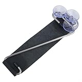 Soporte de guitarra de acero inoxidable diseñado para un rendimiento óptimo, ajuste perfecto para guitarras clásicas y ukeleles (negro)